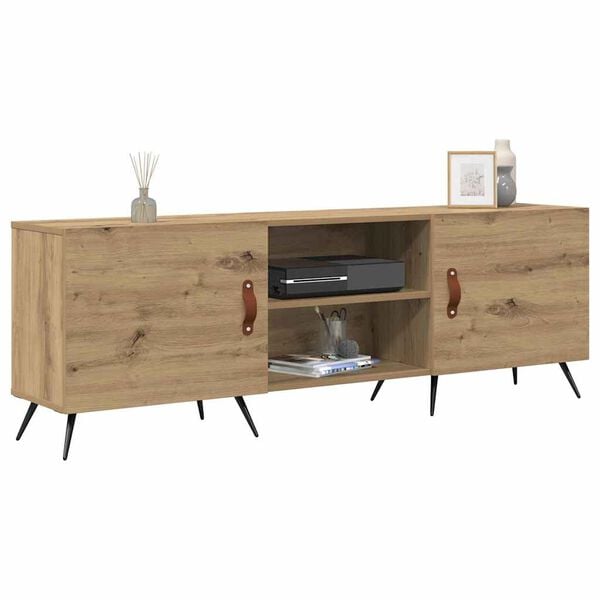 vidaXL Gabinete de TV Roble artisan 150 x 30 x 50 cm
