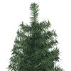 vidaXL &Aacute;rbol de Navidad estrecho con soporte PVC 270 cm