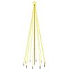 vidaXL &Aacute;rbol de Navidad con pincho 310 LED blanco c&aacute;lido 300 cm