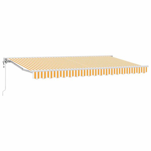 vidaXL Estructura del Toldo Amarillo y 350 x 200 cm