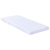 vidaXL Colch&oacute;n de Espuma Extensible 80 x 200 cm Blanco