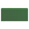 vidaXL Cobertizo de jard&iacute;n acero galvanizado verde 192x440x223 cm