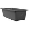 vidaXL Fregadero de cocina Gris 21 x 44 x 14 cm granito