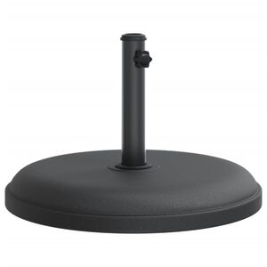 vidaXL Base de sombrilla redonda para palos de &Oslash;32/35/38 mm 25 kg