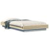 vidaXL Estructura de Cama con LED Roble Sonoma 80 x 200 cm