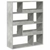 vidaXL Estanter&iacute;a madera de ingenier&iacute;a gris hormig&oacute;n 100x33x125,5 cm