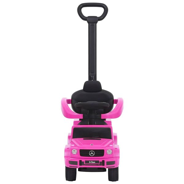 vidaXL Coche de empuje para ni&ntilde;os G63 rosa