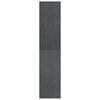 vidaXL Estanter&iacute;a/divisor de espacios pino macizo gris 40x30x135,5cm