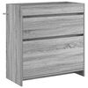 vidaXL Gabinete de ba&ntilde;o debajo del lavabo Sonoma gris