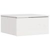 vidaXL Mesita de Noche 37 x 35 x 18,5 cm Madera maciza de pino