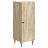 vidaXL Aparador Roble Sonoma 33 x 34,5 x 90 cm Madera de Ingenier&iacute;a