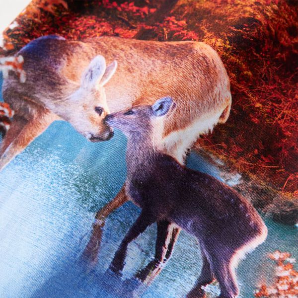 Vestido infantil de manga larga rosa 104