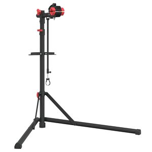 vidaXL Soporte de reparaci&oacute;n bicicletas plegable ajustable 92-152 cm