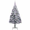 vidaXL Árbol de Navidad artificial 210 cm PVC y Acero y Plástico