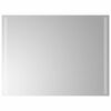 vidaXL Espejo de ba&ntilde;o con LED 80x60 cm