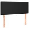 vidaXL Cama box spring con colch&oacute;n cuero sint&eacute;tico negro 90x190 cm