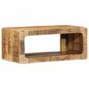vidaXL Mueble de TV Marr&oacute;n 60 x 30 x 25 cm Madera maciza de Mango