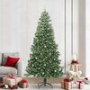 vidaXL &Aacute;rbol de Navidad con 300 LED con soporte Verde 240 cm PVC