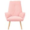 vidaXL sill&oacute;n Rosa 69 x 74 x 93 cm Tela Sherpa