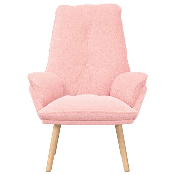 vidaXL sill&oacute;n Rosa 69 x 74 x 93 cm Tela Sherpa