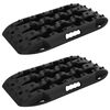 vidaXL Tablero de tracci&oacute;n 2 pcs Negro 57,5x30,5x5,5 cm