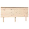 vidaXL Cabecero de cama madera maciza de pino 164x6x82,5 cm