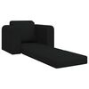 vidaXL Sof&aacute; cama Negro 98 x 71 x 83 cm tela