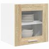 vidaXL Mueble colgante con puerta 2 pcs Roble Sonoma 40 x 31 x 40 cm