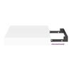 vidaXL Estante flotante de pared MDF blanco 23x23,5x3,8 cm