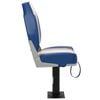vidaXL Asiento para barco con pedestal giratorio 360&deg;