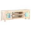 vidaXL Mueble para TV de madera maciza de acacia rugosa 120x30x40 cm