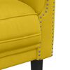 vidaXL Sillón de terciopelo amarillo
