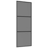 vidaXL Puerta Corredera 76 x 205 cm Cristal Templado y Aluminio