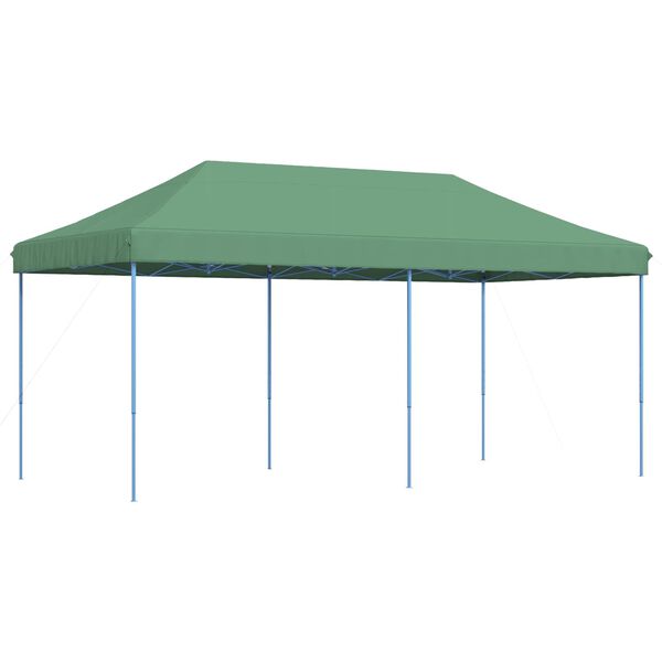 vidaXL Carpa de Fiesta Verde 292 x 580 x 315 cm Tela Oxford