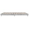 vidaXL Estructura de cama madera de ingenier&iacute;a gris hormig&oacute;n 200x200cm