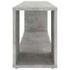 vidaXL Mueble para TV madera contrachapada gris hormig&oacute;n 100x24x32 cm
