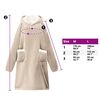 vidaXL Sudadera manta Beige 95 x 85 cm Forro Polar y Franela