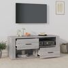 vidaXL Mueble de TV madera contrachapada gris Sonoma 100x35x40 cm