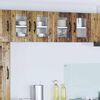 vidaXL Mueble de Cocina 2 pcs Madera vieja 60 x 31 x 40 cm