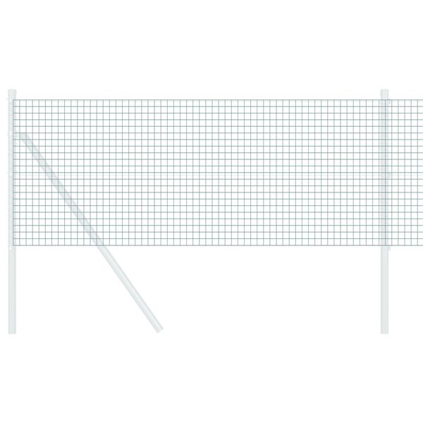 vidaXL Cerca de Alambre Soldado Verde 0.5 x 50 m