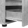 vidaXL Gabinete de TV con caj&oacute;n Gris Concreto 100 x 48 x 43 cm