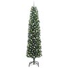 vidaXL &Aacute;rbol de Navidad artificial Verde 240 cm PVC, Acero y Pl&aacute;stico