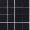 vidaXL Coj&iacute;n para pal&eacute;s tela Oxford a cuadros negro 60x61,5x10 cm