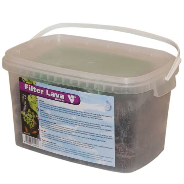 Velda (VT) Vt Filtro de agua para purificar de piedra de lava 5000 ml