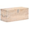 vidaXL Ba&uacute;l de madera maciza de acacia 90x40x40 cm