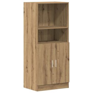 vidaXL Mueble cocina madera ingenier&iacute;a roble artisan 57x41,5x131,5 cm