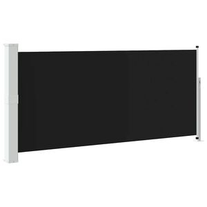 vidaXL Toldo lateral retr&aacute;ctil 140x314 cm negro