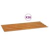 vidaXL Paneles de tejado 36 uds acero corten oxidado 100x44cm