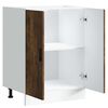 vidaXL Mueble bajo de cocina&nbsp;porto roble ahumado madera reconstituida