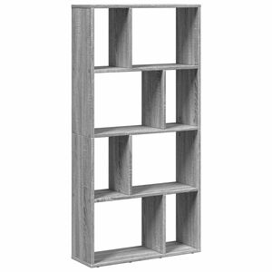vidaXL Estanter&iacute;a de madera de ingenier&iacute;a gris Sonoma 60x20x120,5 cm